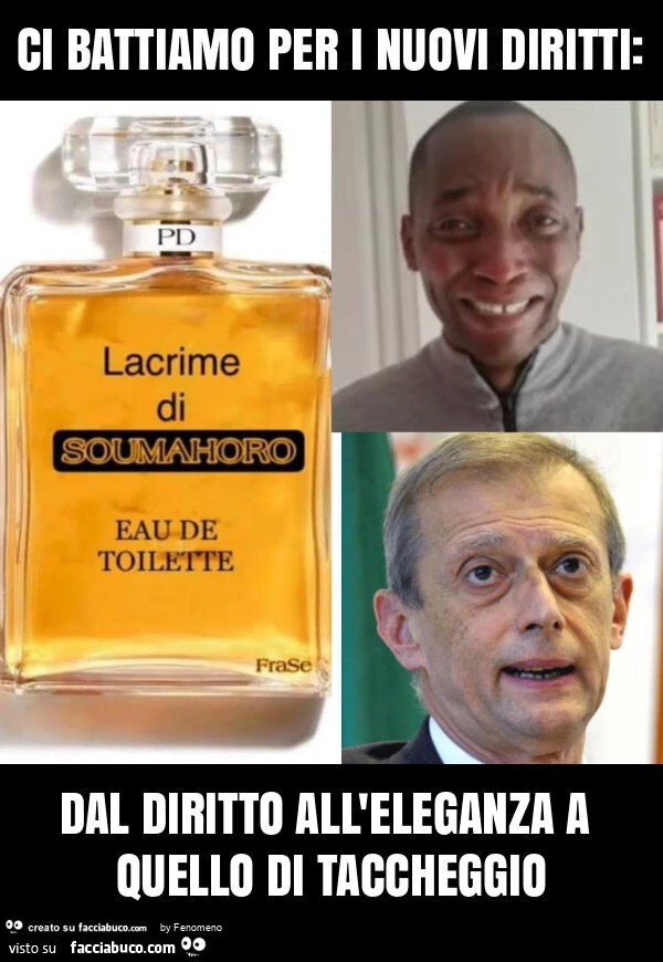 Ci battiamo per i nuovi diritti: dal diritto all'eleganza a quello di taccheggio