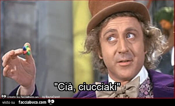 "ciร , ciucciaki"