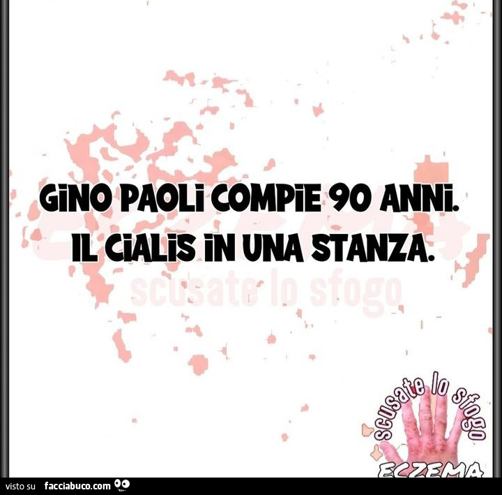 Gino Paoli compie 90 anni il cialis in una stanza