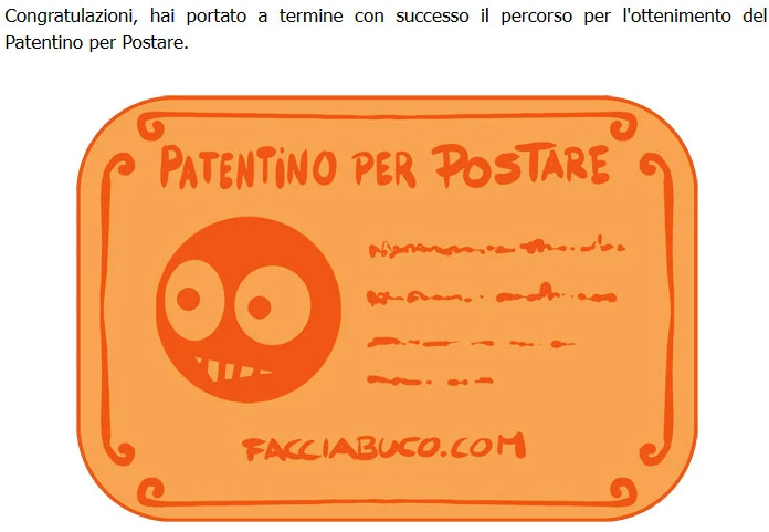 E questa è fatta