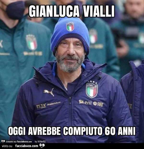 Gianluca vialli oggi avrebbe compiuto 60 anni
