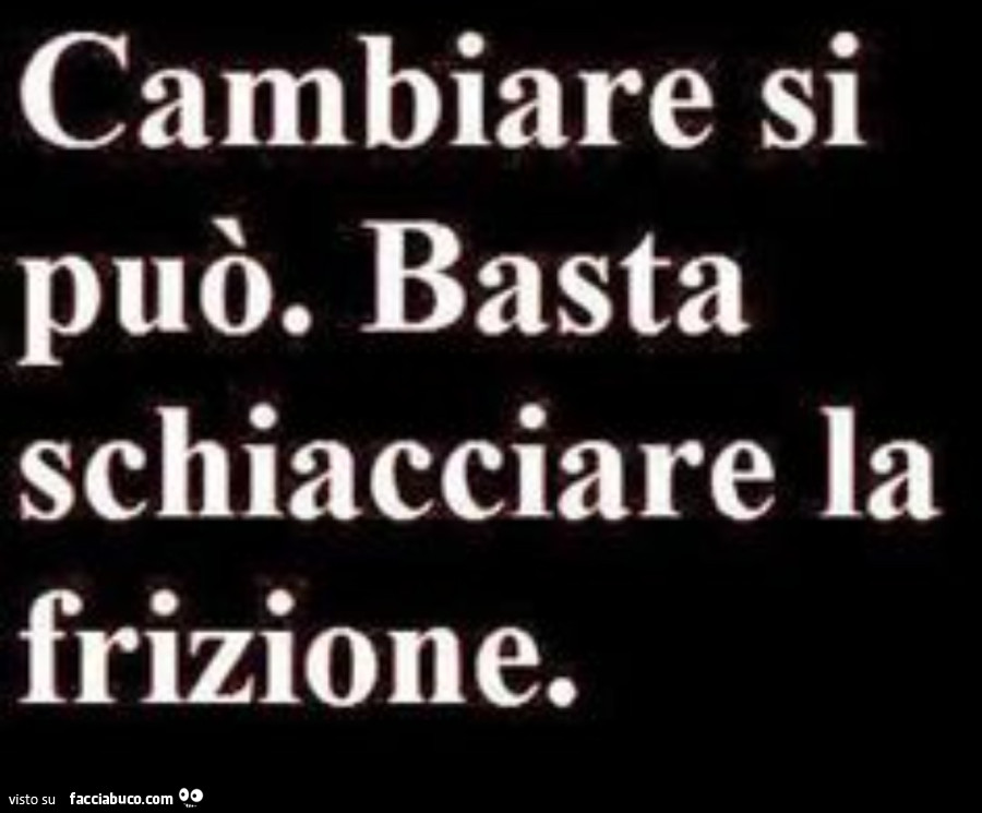 Cambiare