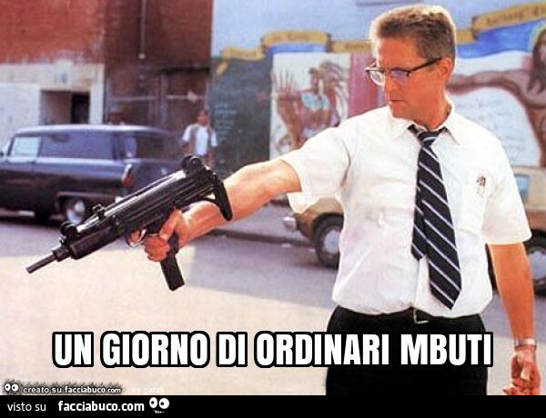 Un giorno di ordinari mbuti