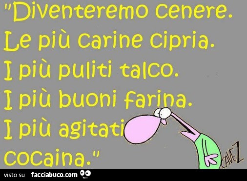 Cavez. Diventeremo cenere