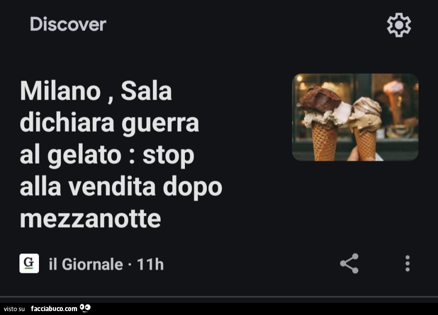 Milano, Sala dichiara guerra al gelato: stop alla vendita dopo mezzanotte
