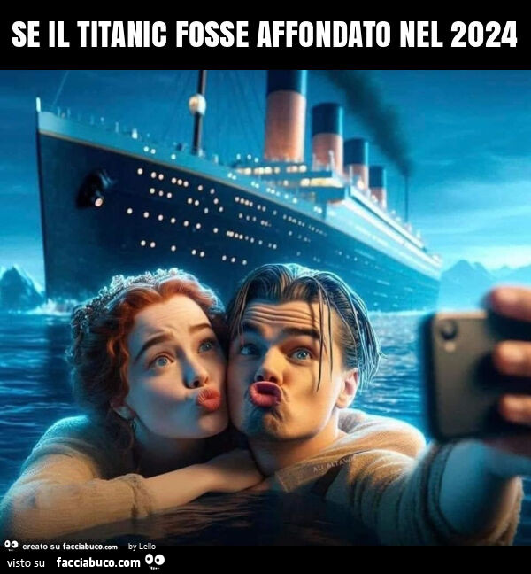 Se il titanic fosse affondato nel 2024