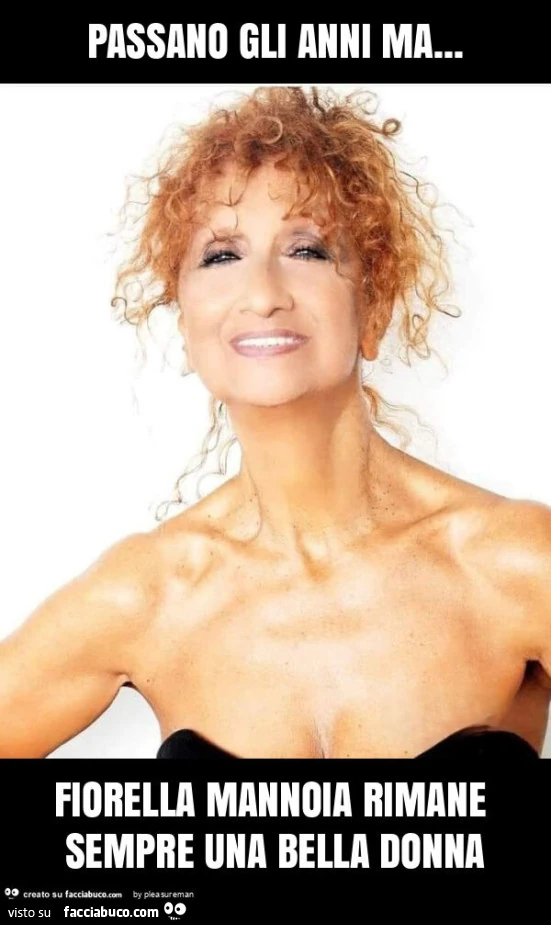 Passano gli anni ma&hellip; fiorella mannoia rimane sempre una bella donna