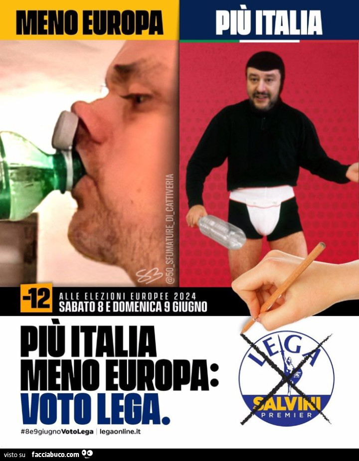 Meno europa più italia