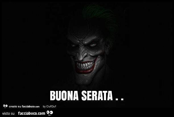 Joker: buona serata