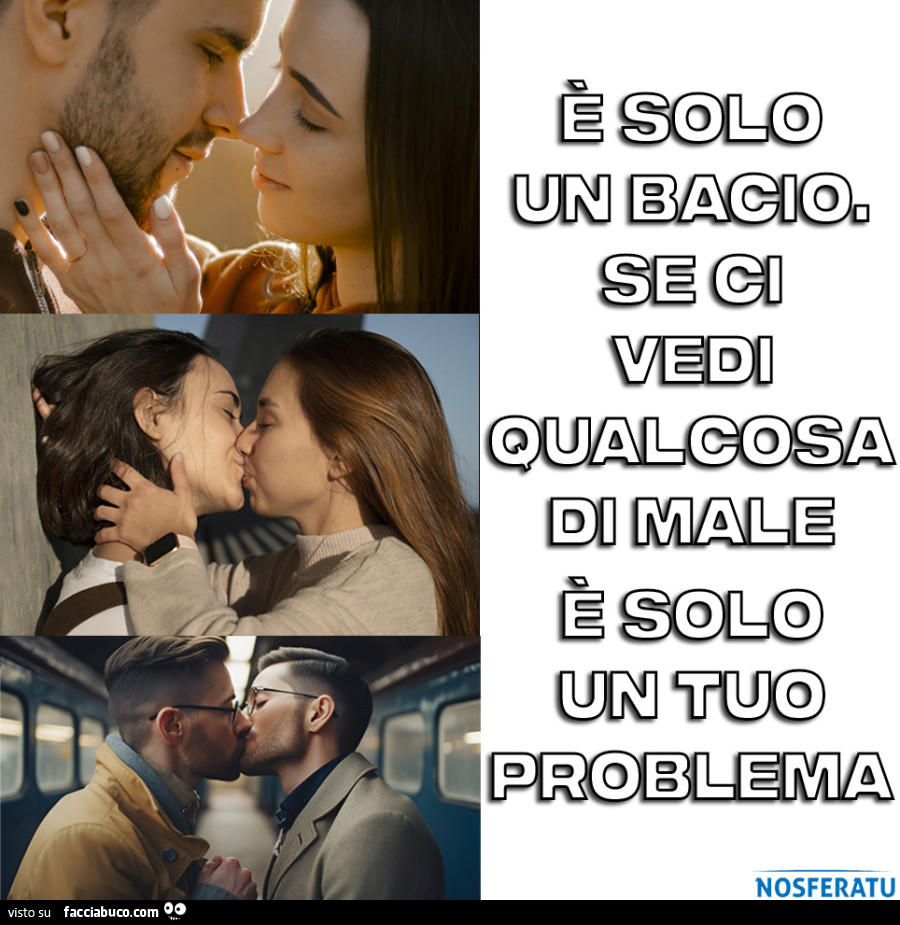 È solo un bacio