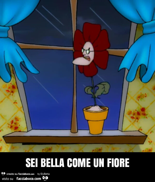 Sei bella come un fiore