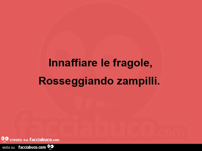 Innaffiare le fragole, rosseggiando zampilli