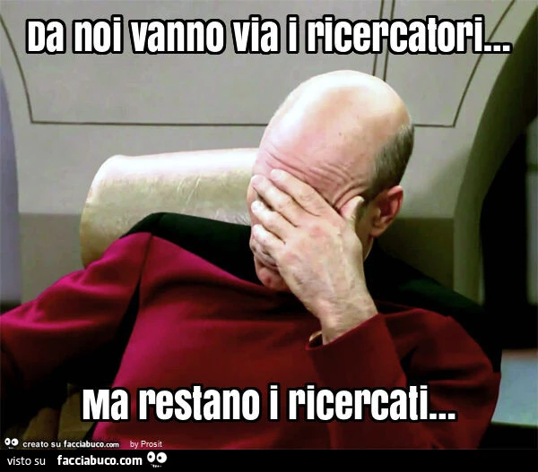 Da noi vanno via i ricercatori&hellip; ma restano i ricercati&hellip;