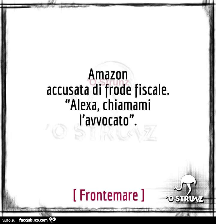 Amazon accusata di frode fiscale. Alexa, chiamami l'avvocato