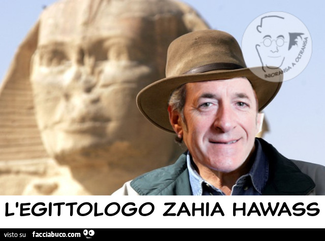 L'egittologo Zahia Hawass