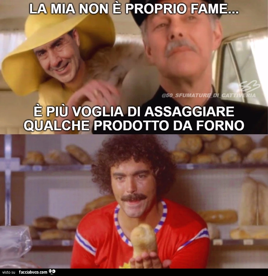 La mia non รจ proprio fame