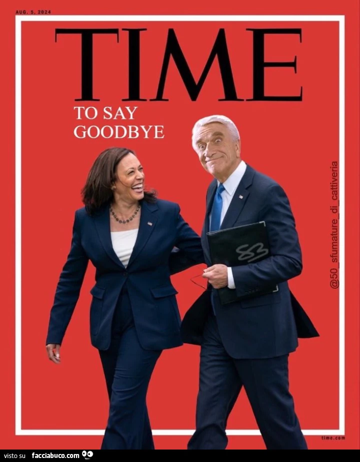 Time to say goodbye