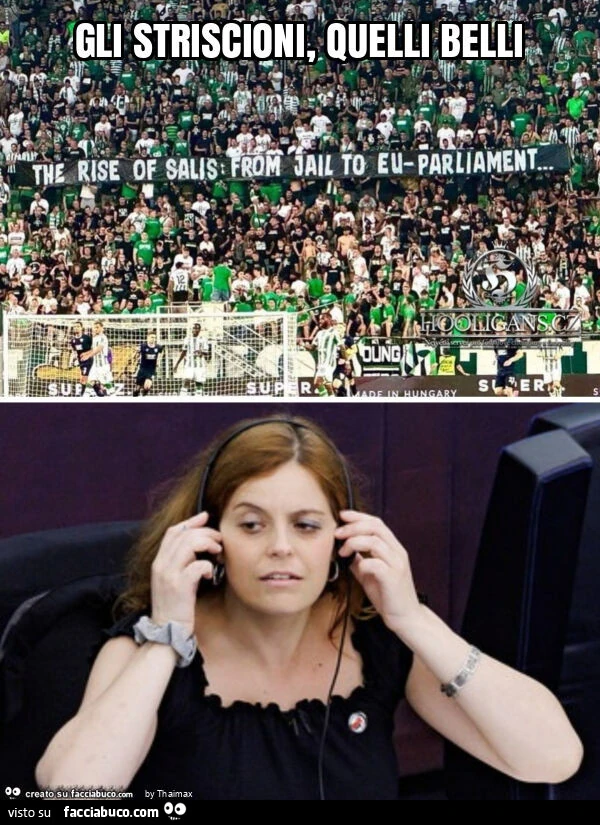 Gli striscioni, quelli belli