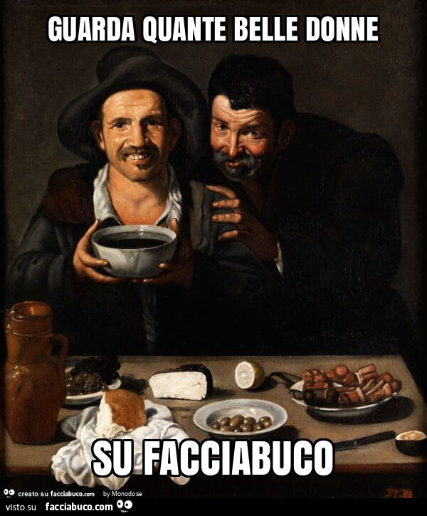 Guarda quante belle donne su facciabuco