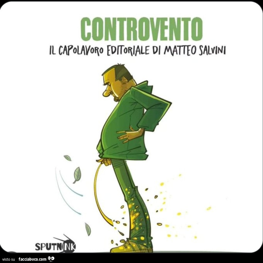 Controvento il capolavoro editoriale di Matteo Salvini