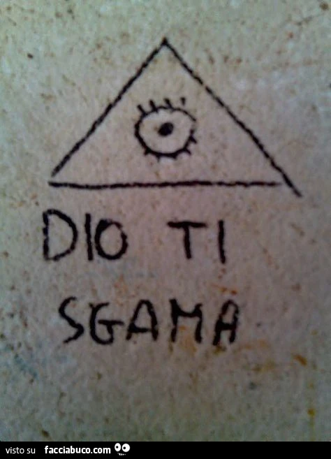 Dio ti sgama