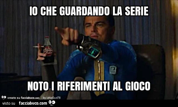 Io che guardando la serie noto i riferimenti al gioco