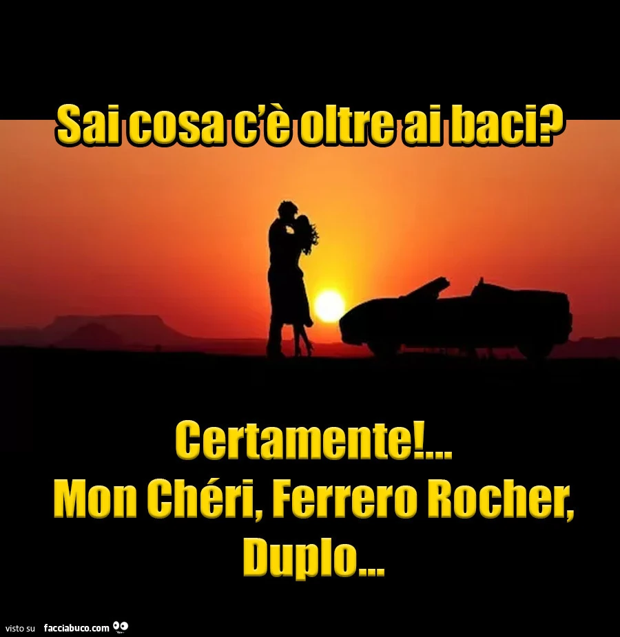 Dolci baci&hellip; e altro