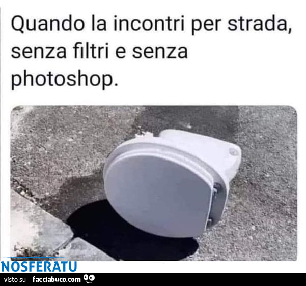 Quando la incontri per strada