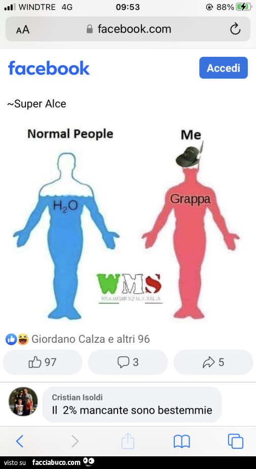 Normal People. H2O. Grappa