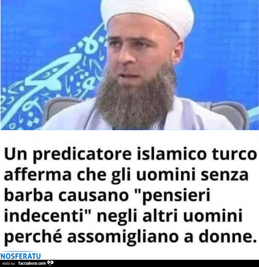 Predicatore Islamico Turco