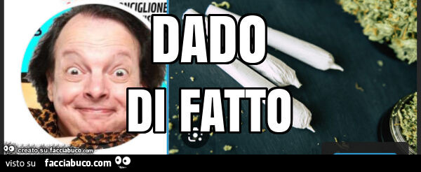 Dado di fatto