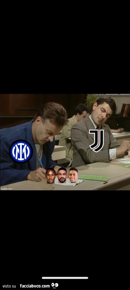 La juve copia dall'inter