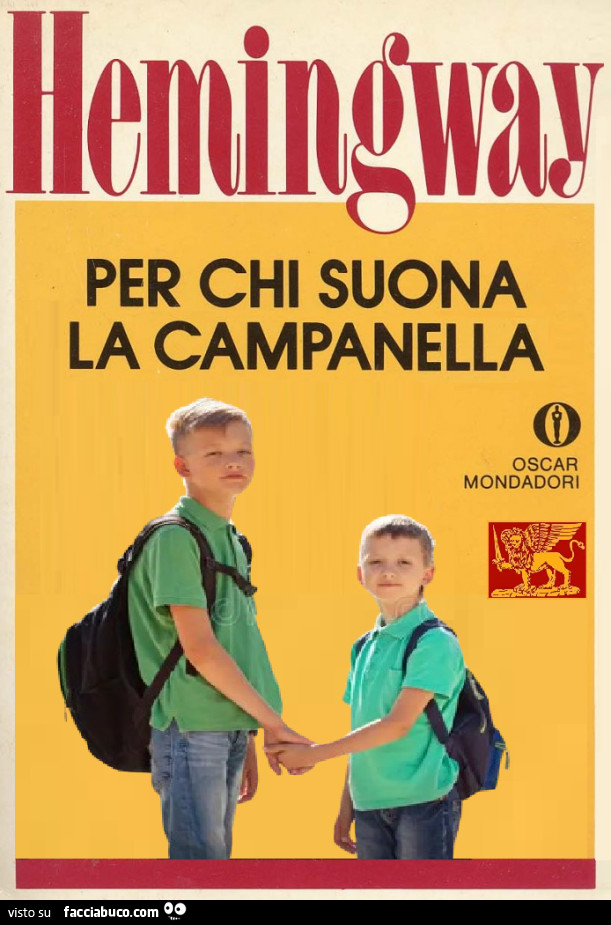 Per chi suona la campanella, estate finita si torna a scuola