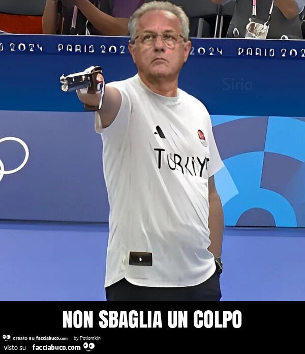 Non sbaglia un colpo