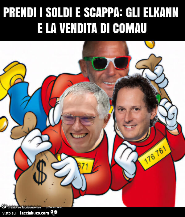 Prendi i soldi e scappa: gli elkann e la vendita di comau