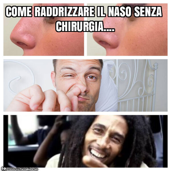 Come raddrizzare il naso senza chirurgia