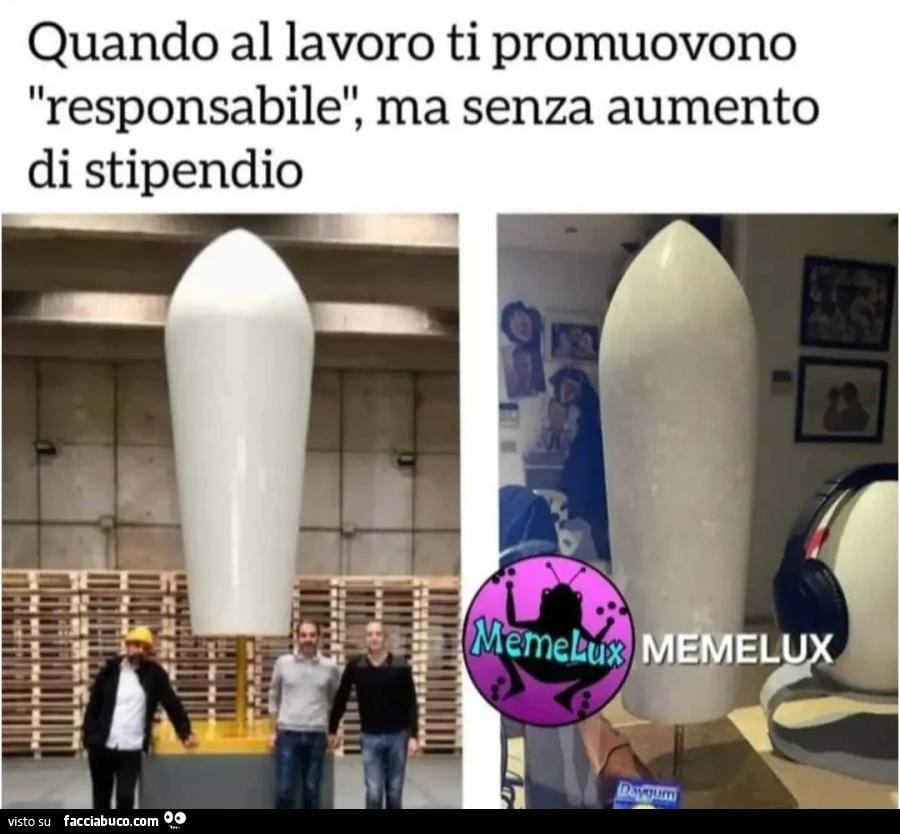 Quando al lavoro ti promuovono responsabile ma senza aumento di stipendio