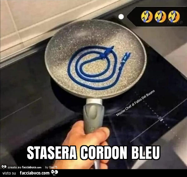 Stasera cordon bleu