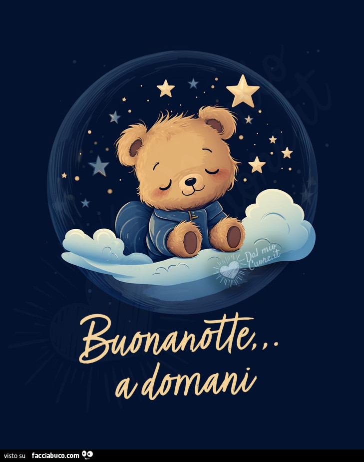 Buonanotte a domani