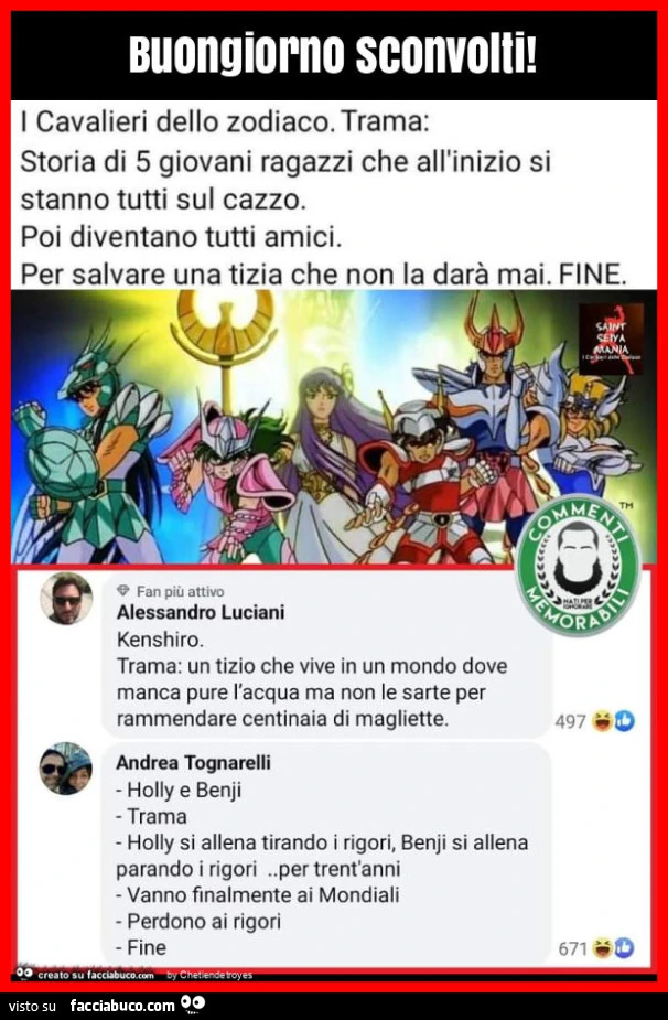 Buongiorno sconvolti