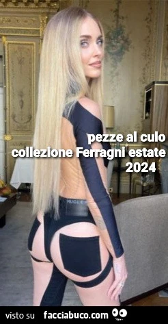 Pezze al culo