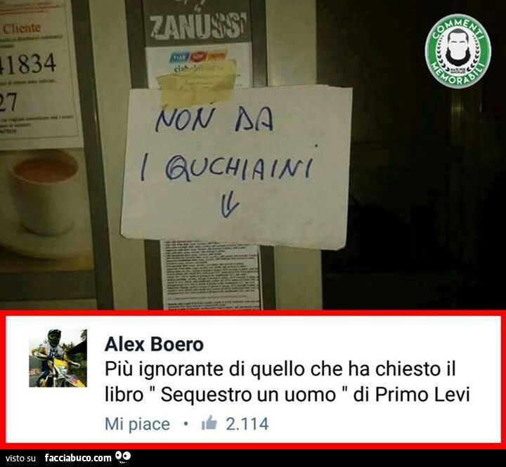 Non da i quchiaini