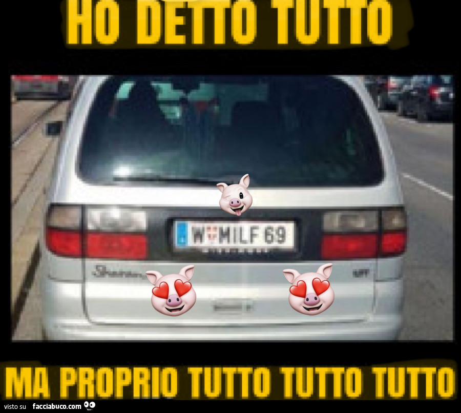 Incredibili targhe automobilistiche, questa supera tutte! 🤣🤣