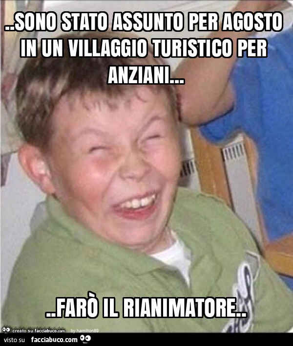 Sono stato assunto per agosto in un villaggio turistico per anziani… farรฒ il rianimatore