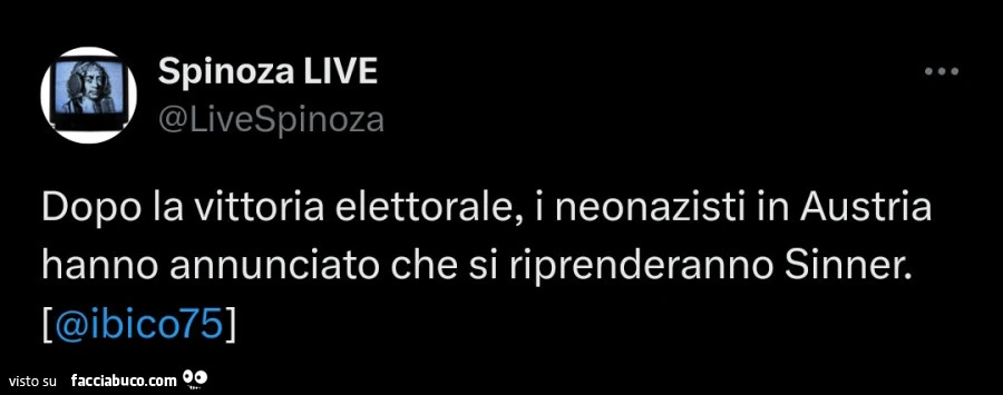 Dopo la vittoria elettorale, i neonazisti in austria hanno annunciato che si riprenderanno Sinner