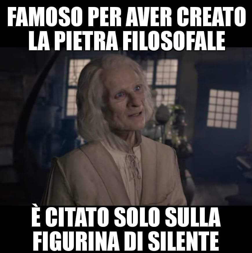 Nicolas Flamel non se lo caga nessuno