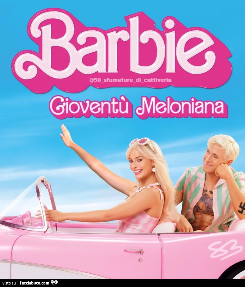 Barbie gioventù meloniana