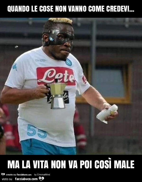 Quando le cose non vanno come credevi&hellip; ma la vita non va poi così male
