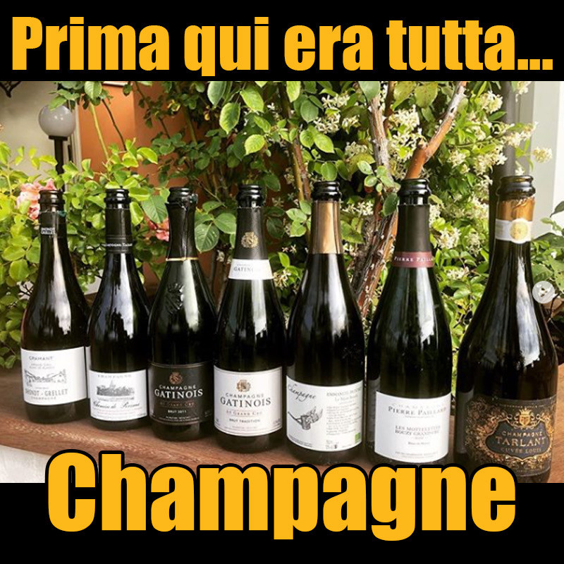 Champagne per brindare un incontro