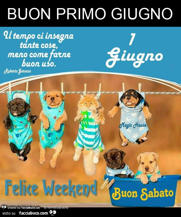 Buon primo giugno